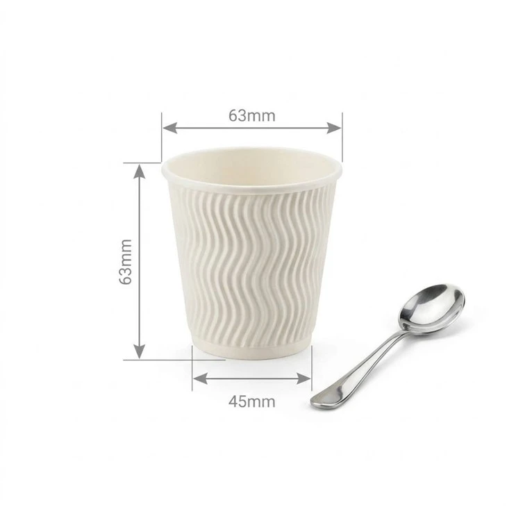 4 oz kaffekopper med låg